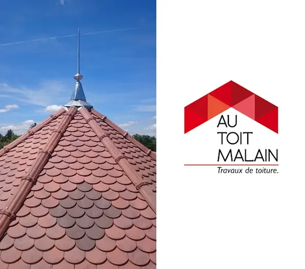 Toiture et logo de Au Toit Malain